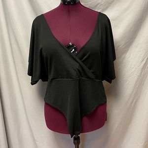 Boohoo bodysuit blouse